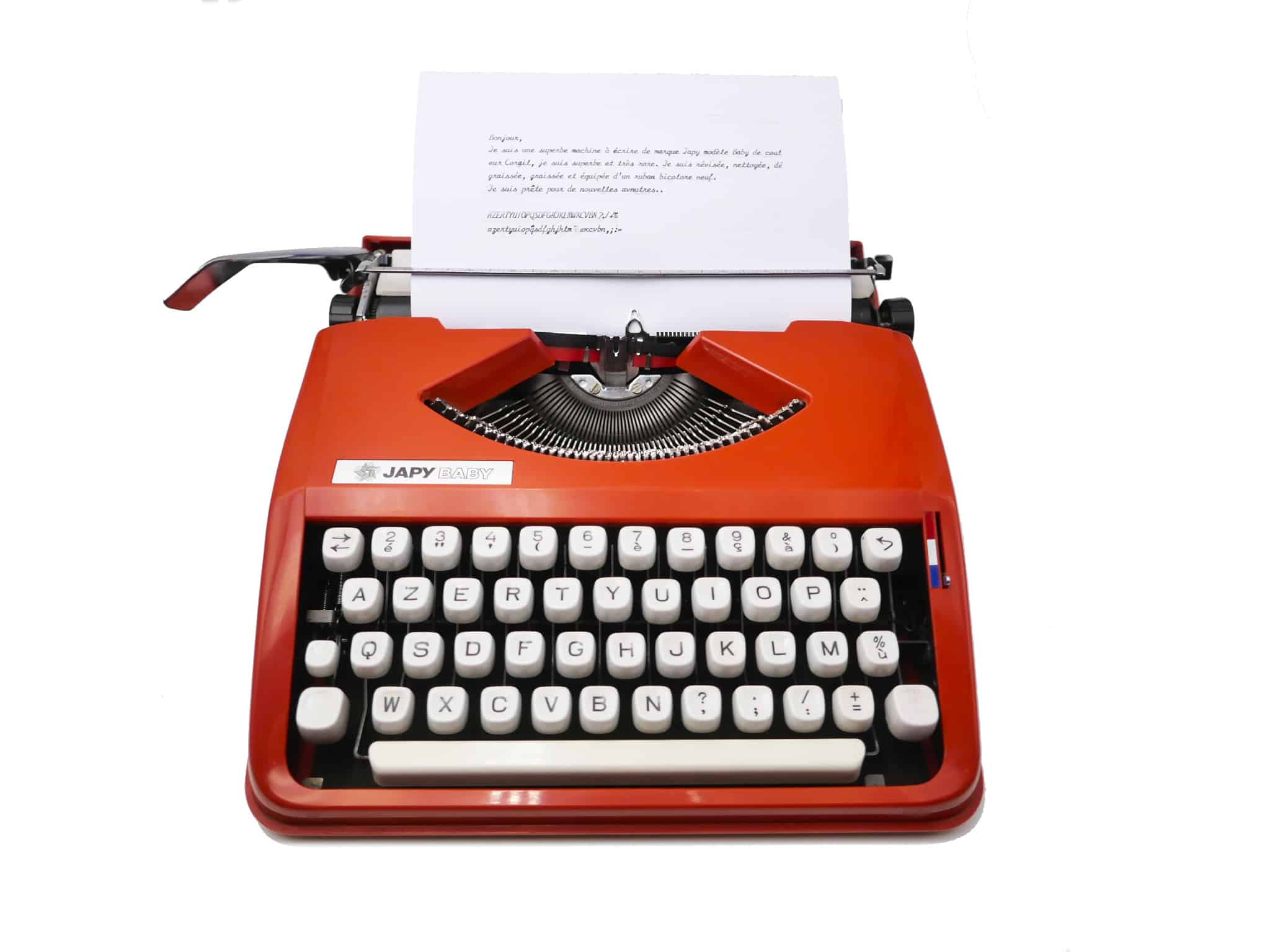 BSIE Typewriters France  Silver reed Ruban pour machine à écrire Noir & rouge 