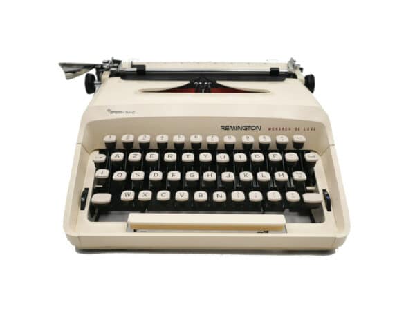 Machine à écrire Remington Monarch De Luxe révisée ruban neuf