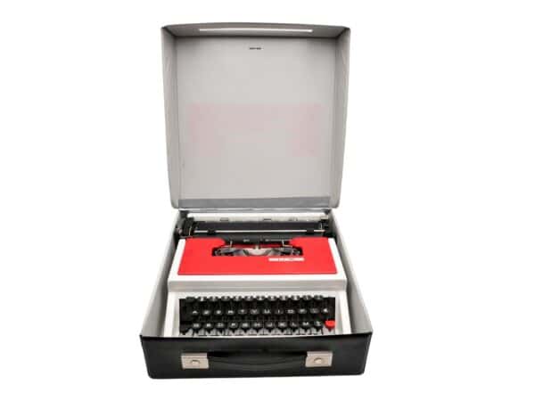 Machine à écrire LJ 315 ou underwood 315 rouge révisée ruban neuf