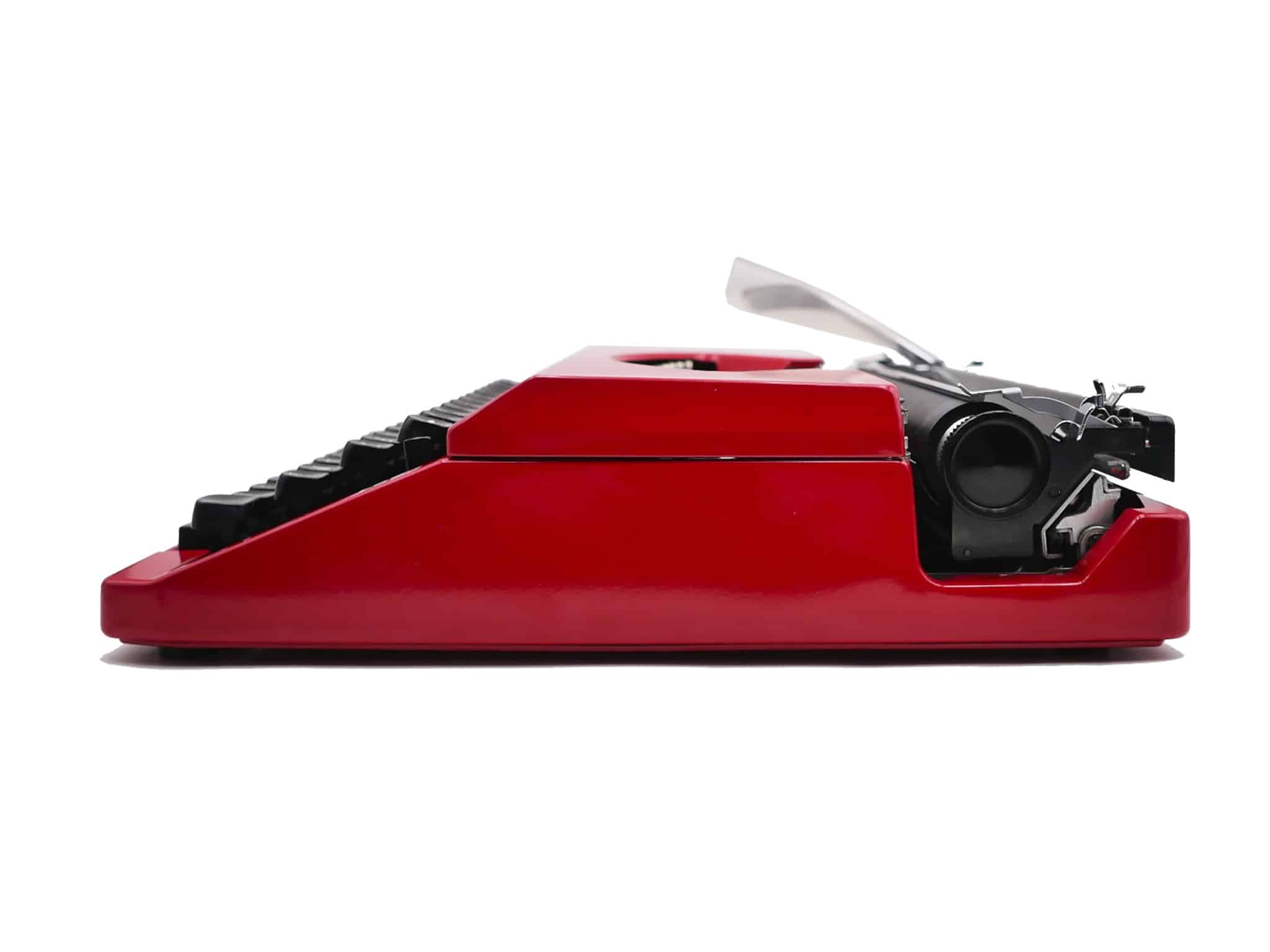 Argent Reed Silverette I et II au moins 70 70 machine à écrire ruban double bobine Tissu Noir/rouge 