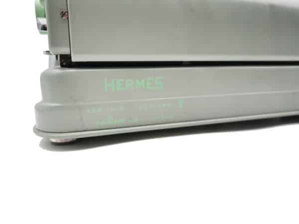 Hermes 3000 Verte vintage révisée avec ruban neuf