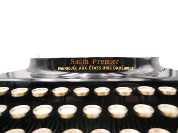 Smith Premier Portable noire USA 1930
