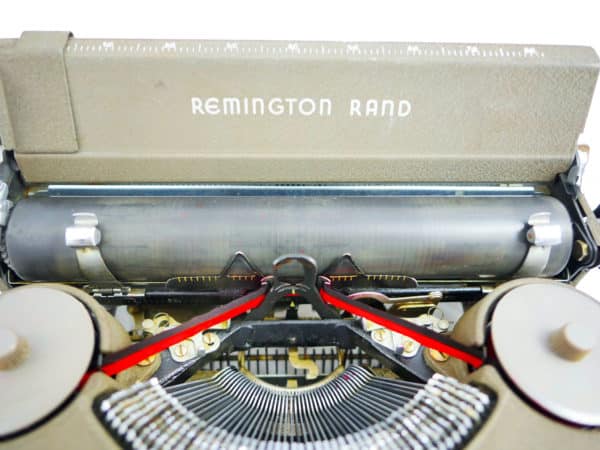 Remington Noiseless verte révisée ruban neuf