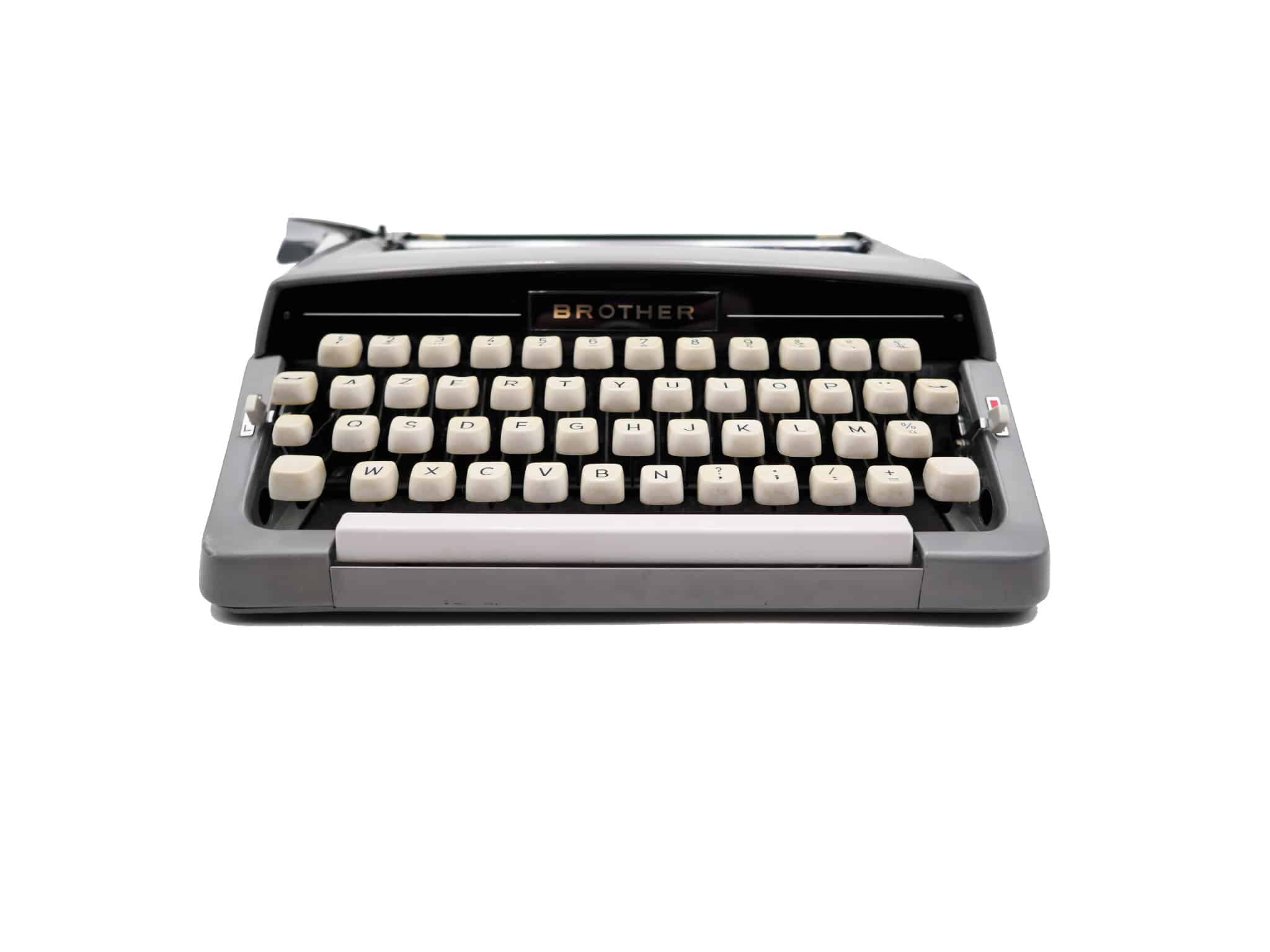 Machine à écrire portative Brother des années 60