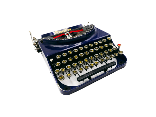 Machine à écrire Contin Remington France Bleue