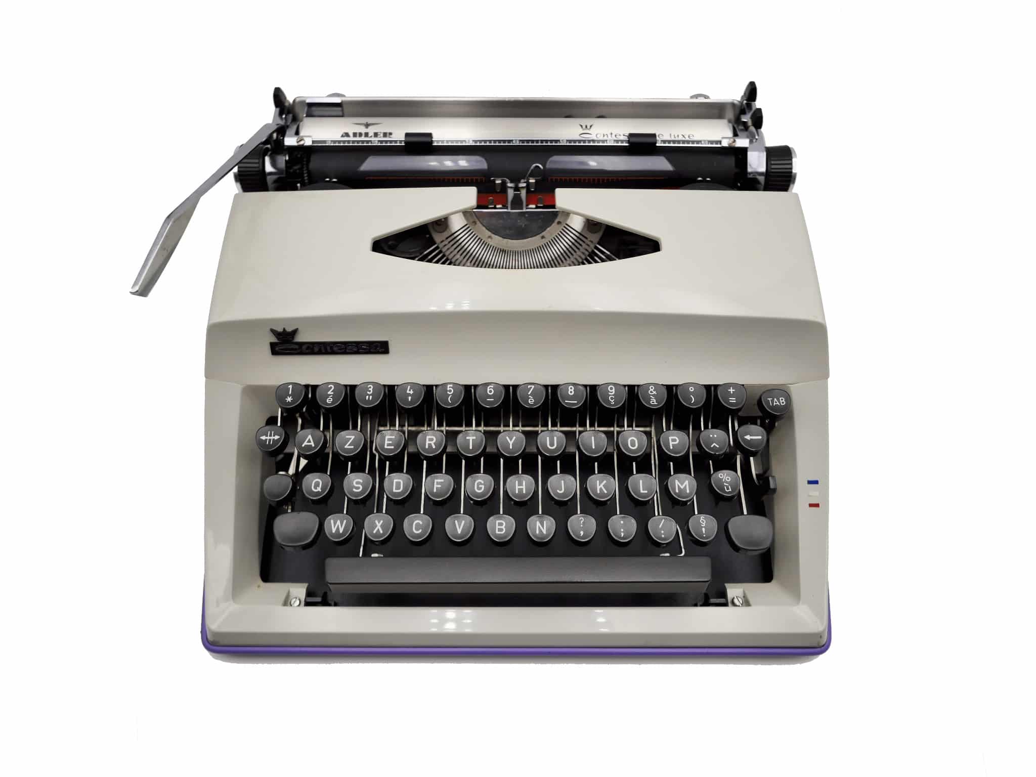 MCO machine à écrire Ribbonfor Triumph Adler Contessa 2 Deluxe Noir/rouge 