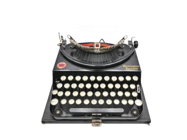 Machine à écrire Remington Portable noire USA 1924