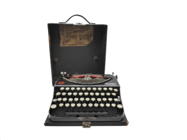 Machine à écrire Remington Portable noire USA 1921