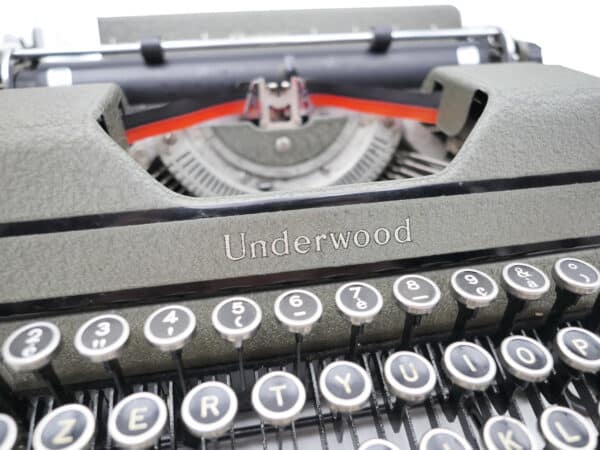 Underwood Champion verte USA révisée ruban neuf 1940