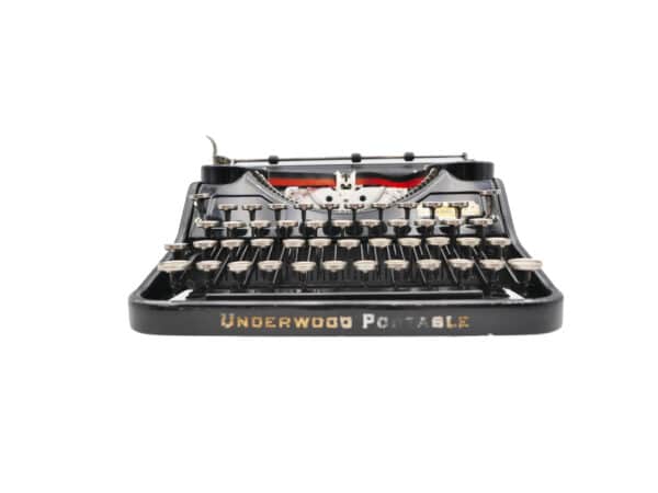 Underwood 4 Bank Portable révisée ruban neuf années 30