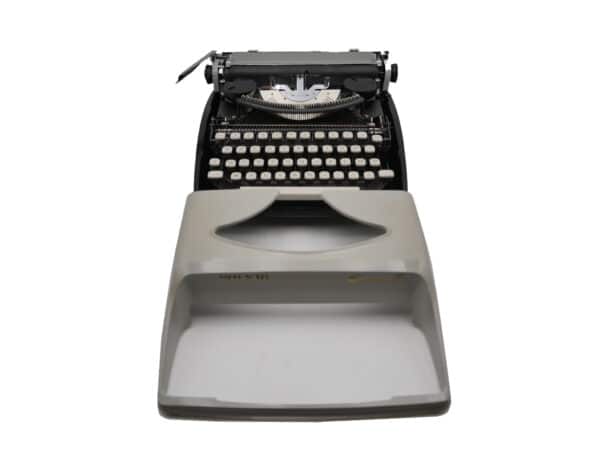 machine à écrire Polyjo Super 75 vintage révisée ruban neuf