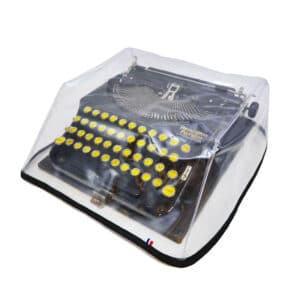 Housse de protection transparente pour machine à écrire petit modèle
