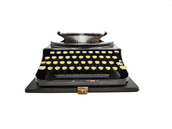 Machine à écrire Remington portable révisée ruban neuf