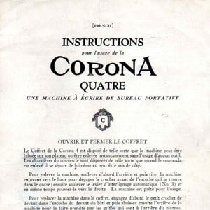 Notice Corona 4