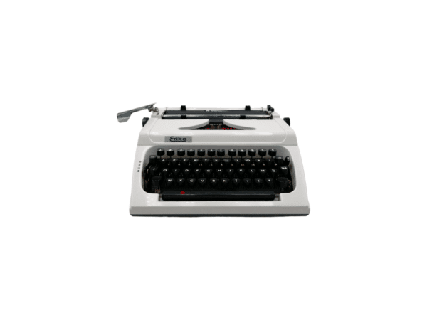 Machine à écrire Erika 158 Vintage révisée ruban neuf