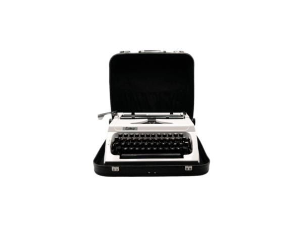 Machine à écrire Erika 158 Vintage révisée ruban neuf