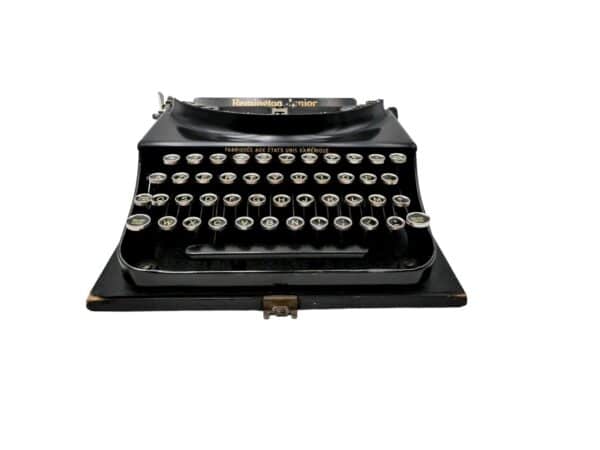 Machine à écrire Remington Junior Noire révisée ruban neuf