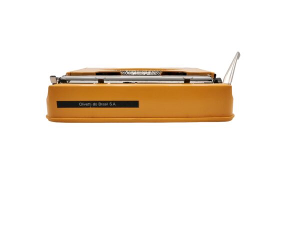 Machine à écrire Olivetti 82 Lettera curry révisée ruban neuf