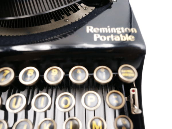 Remington Portable noire révisée ruban neuf 1921