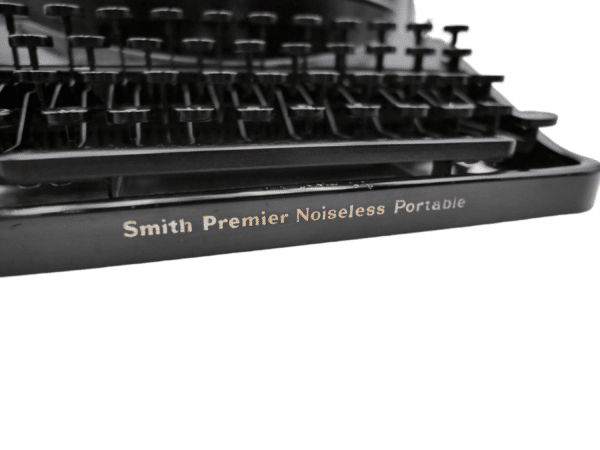 machine à écrire Smith Premier Noiseless Portable noire
